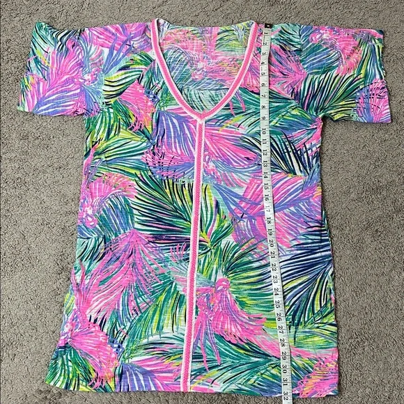 Lilly Pulitzer Bonita V-Neck Swimsuit Cover-up - Picture 7 of 13